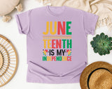 Orchid Comfort Colors t-shirt