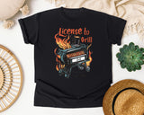 Black Comfort Colors t-shirt