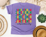Violet Comfort Colors t-shirt