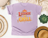 Orchid Comfort Colors t-shirt
