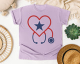 Orchid Comfort Colors t-shirt