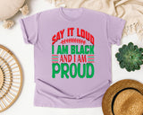 Orchid Comfort Colors t-shirt