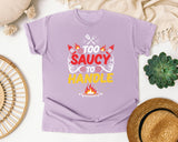 Orchid Comfort Colors t-shirt