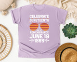 Orchid Comfort Colors t-shirt