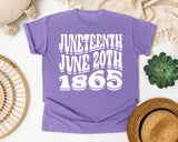 Violet Comfort Colors t-shirt