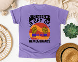 Violet Comfort Colors t-shirt