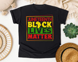 Black Comfort Colors t-shirt