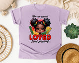 Orchid Comfort Colors t-shirt