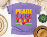 Violet Comfort Colors t-shirt