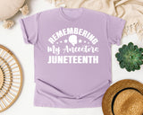 Orchid Comfort Colors t-shirt