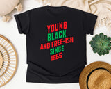 Black Comfort Colors t-shirt