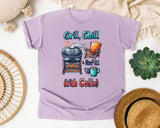 Orchid Comfort Colors t-shirt