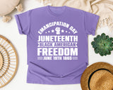 Violet Comfort Colors t-shirt