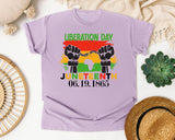 Orchid Comfort Colors t-shirt