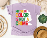 Orchid Comfort Colors t-shirt