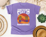 Violet Comfort Colors t-shirt