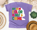 Violet Comfort Colors t-shirt