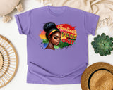 Violet Comfort Colors t-shirt