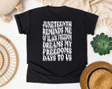 Black Comfort Colors t-shirt