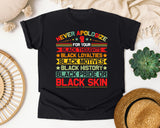 Black Comfort Colors t-shirt