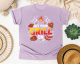 Orchid Comfort Colors t-shirt