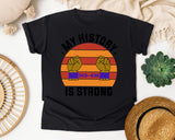 Black Comfort Colors t-shirt