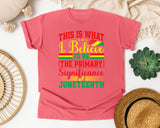 Watermelon Comfort Colors t-shirt